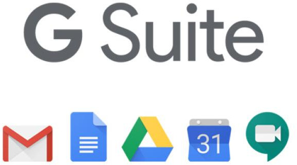 G Suite logo and apps