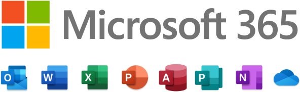Microsoft 365 logo and app images